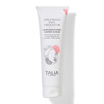 פילינג טבעי לפנים עם גרגרי אפרסק, חומצה היאלורונית וניאצינאמיד לניקוי עדין והחלקת מרקם מבית טליה צילום מוצר סגור  TALIA